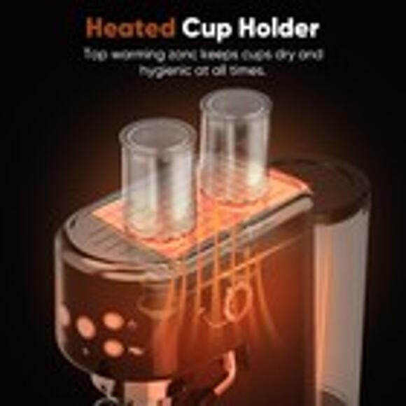 20 Bar Professional Espresso Coffee Machine with Milk Frother - Picture 5 of 7